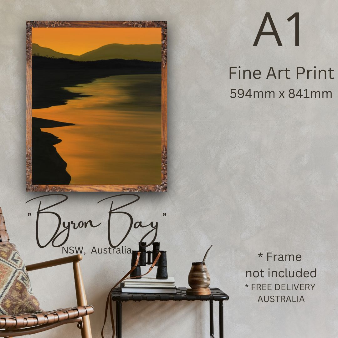 "Byron Bay" - ART PRINT