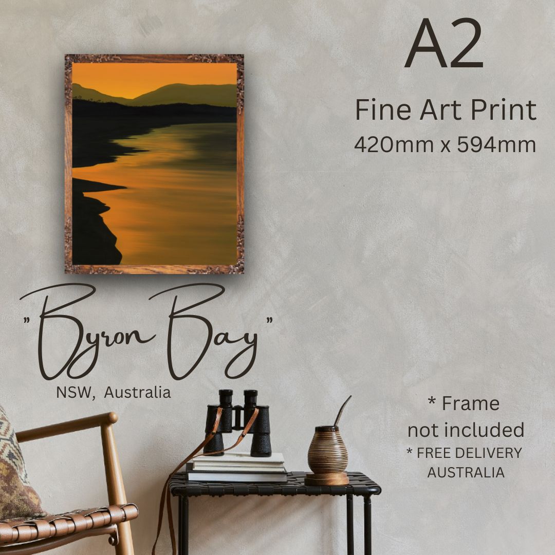 "Byron Bay" - ART PRINT