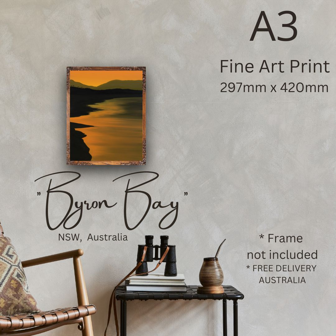 "Byron Bay" - ART PRINT