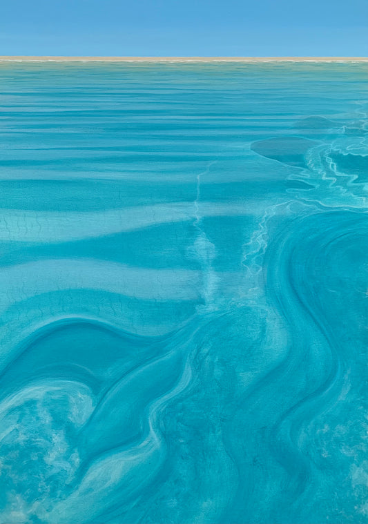 ORIGINAL PAINTING . "Pelican Banks" . 2025