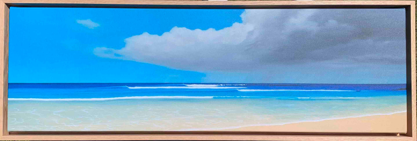 "Passing Storm" - FRAMED CANVAS PRINT