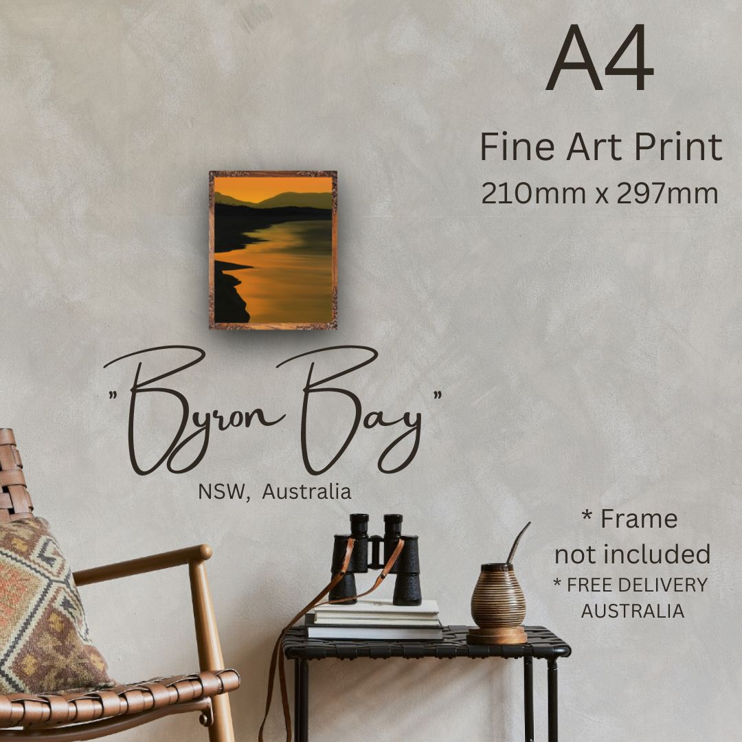 "Byron Bay" - ART PRINT