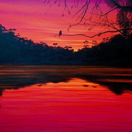 "Evening on the Murray" - ART PRINT